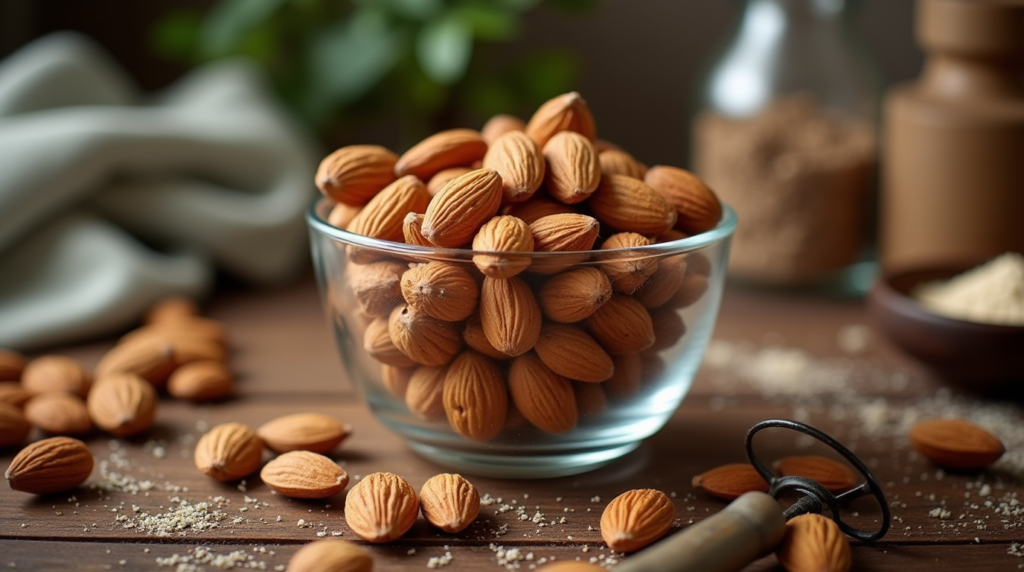 émondées amandes