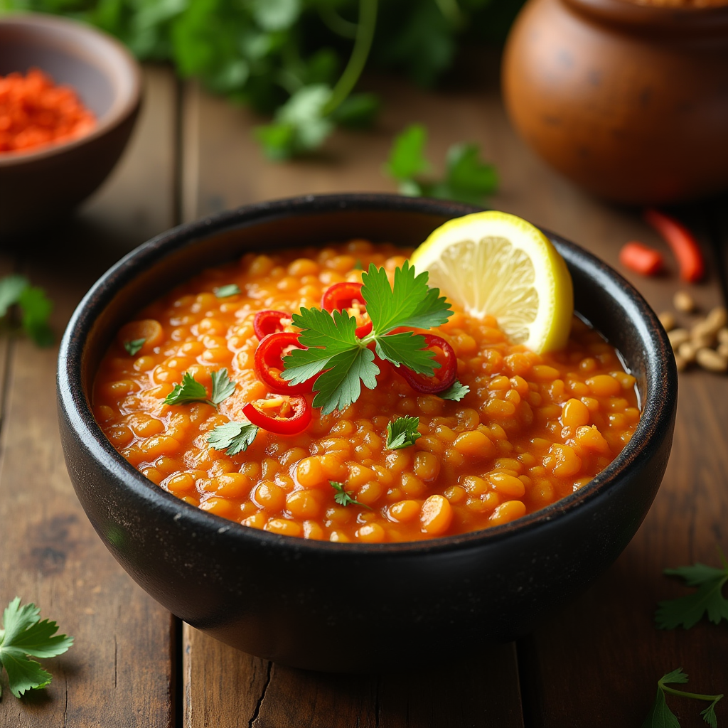 dahl lentilles corail